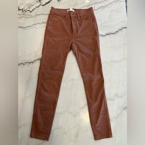 Madewell 10” High Rise Skinny